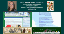 Desktop Screenshot of kittycooper.com