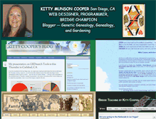 Tablet Screenshot of kittycooper.com